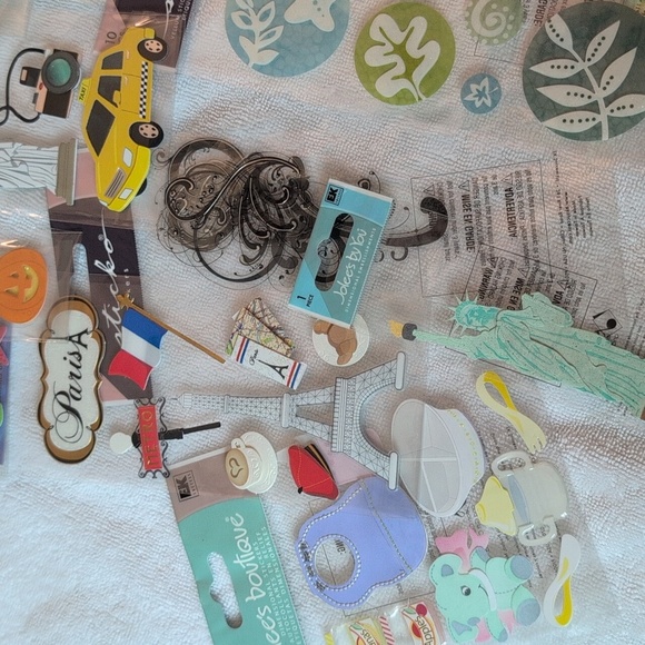 Scrapbooking Supplies Lot #4 - Picture 2 of 4